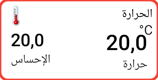 لوحة الحرارة